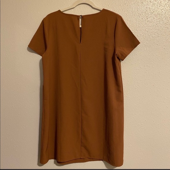 Cute burnt/orange tunic blouse 💕 - Picture 4 of 6